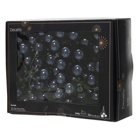 BOX 144 MINI SFERE VETRO D2.5